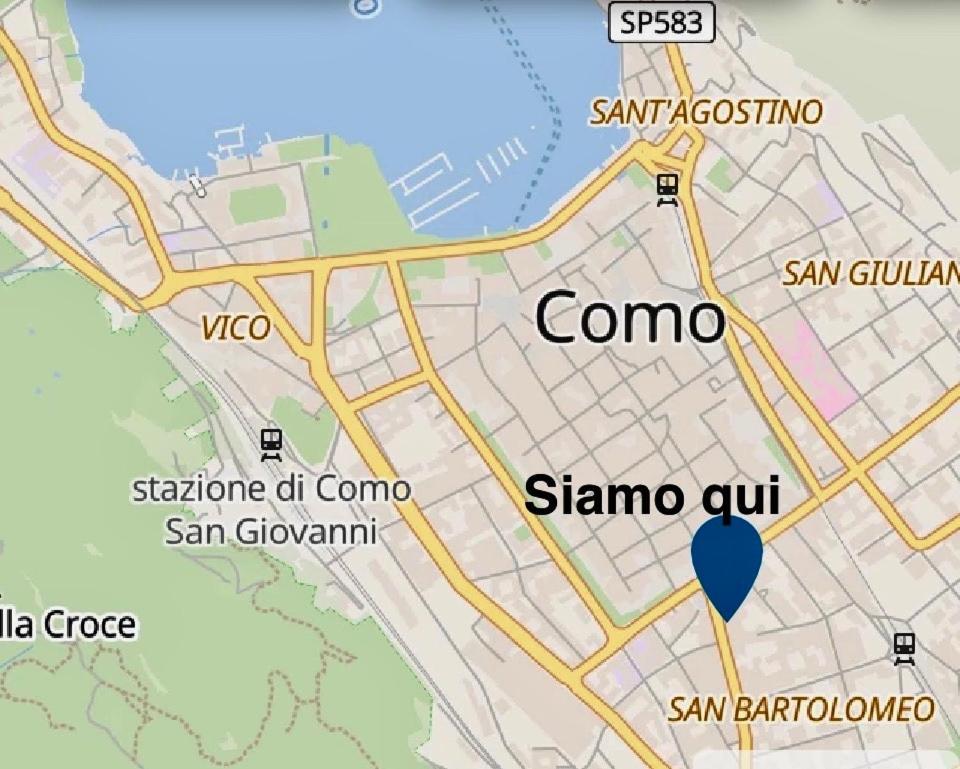 Portatorre Suite, A Charming Apartment In The Heart Of Como, Free Private Parking, Air Conditioning & More! Luaran gambar